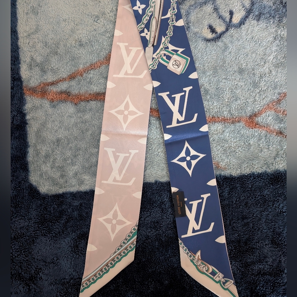 Louis Vuitton Ultimate Monogram BB Bandeau Silk Scarf
